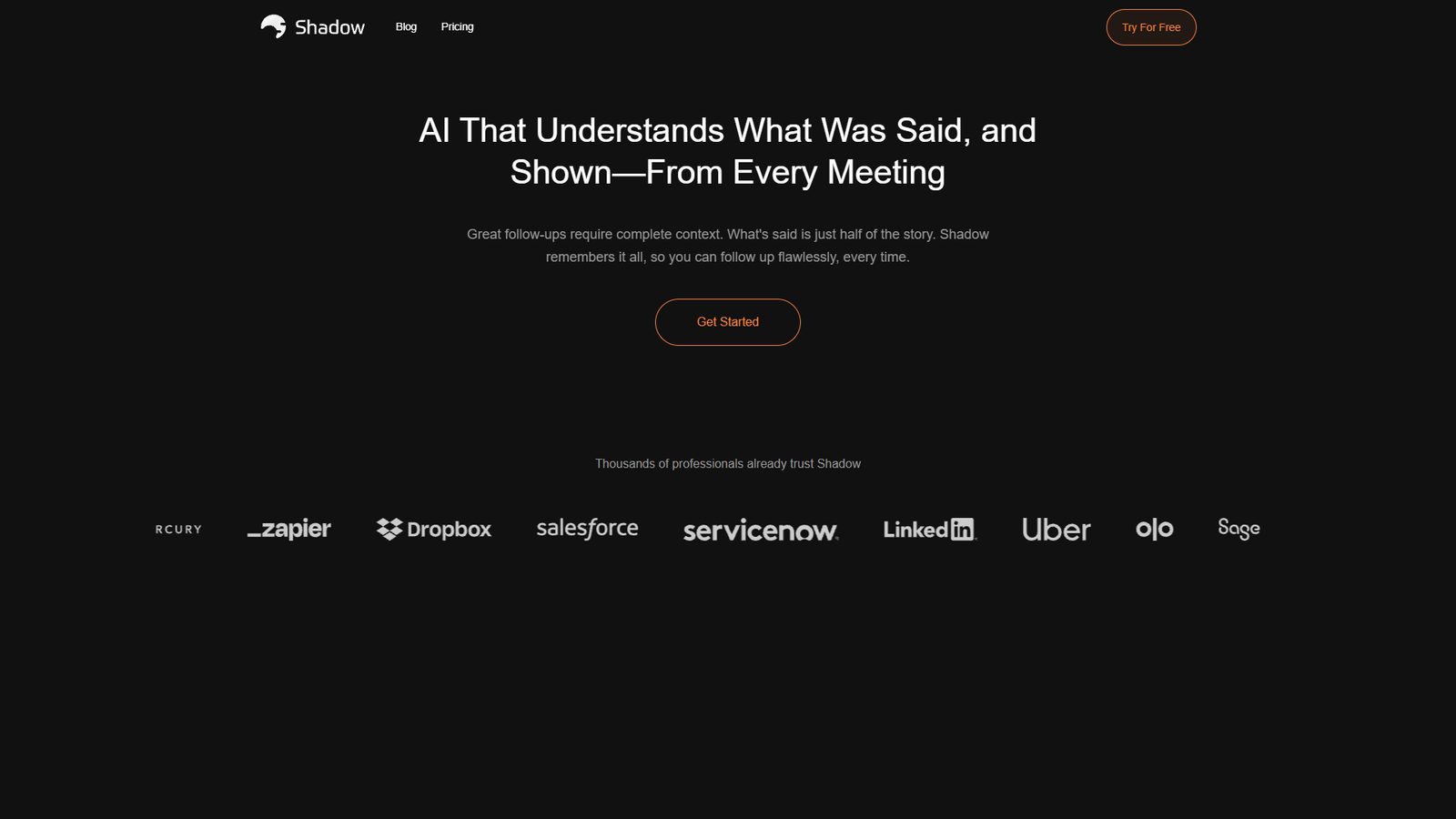 Shadow — интерфейс нейросети Shadow — интерфейс нейросети