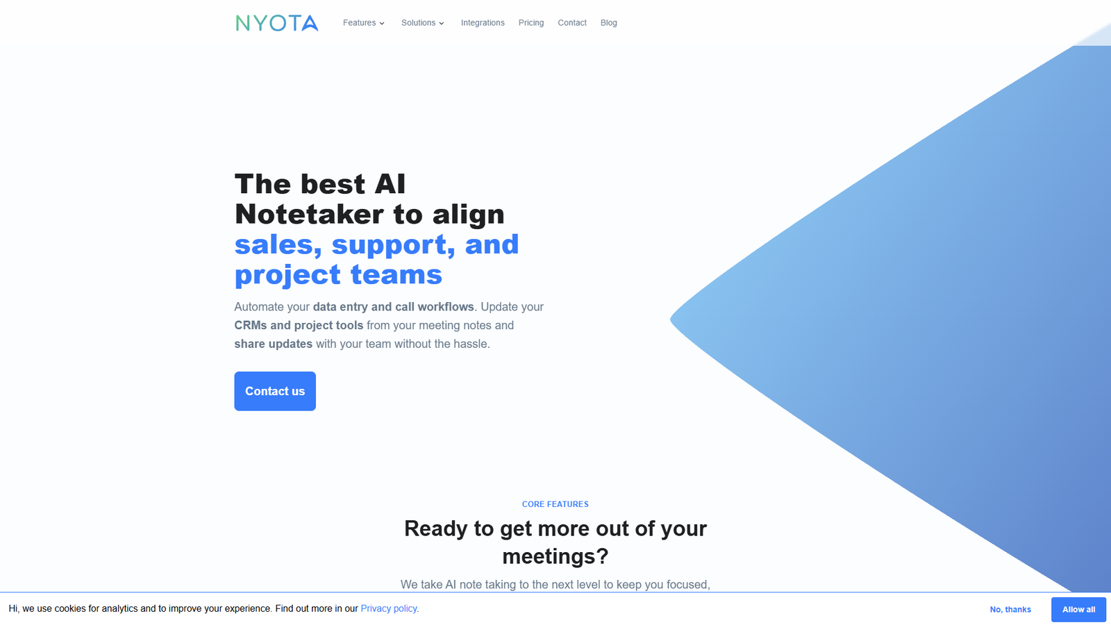 Nyota.ai — интерфейс нейросети Nyota.ai — интерфейс нейросети