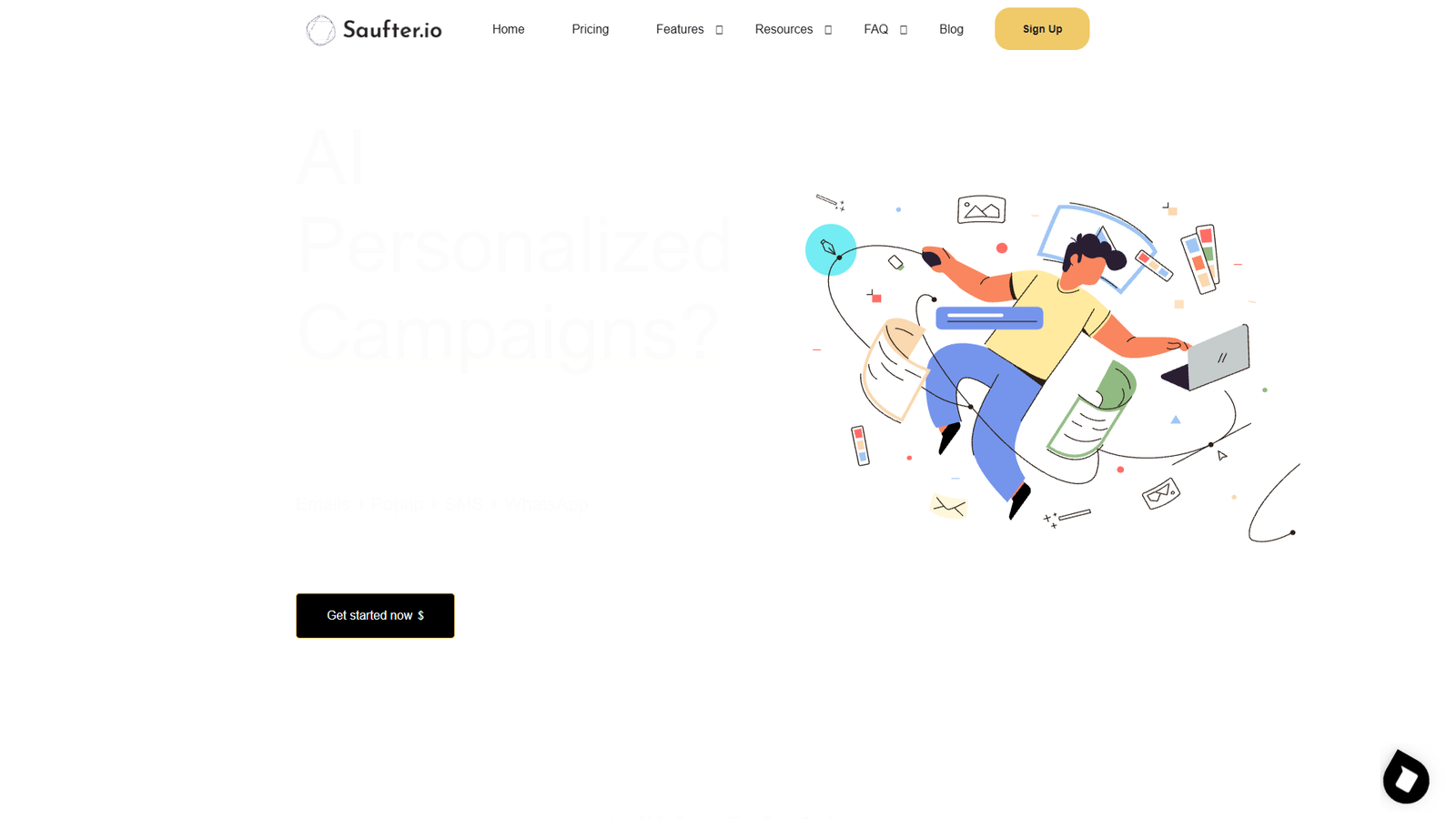 Saufter AI — интерфейс нейросети Saufter AI — интерфейс нейросети