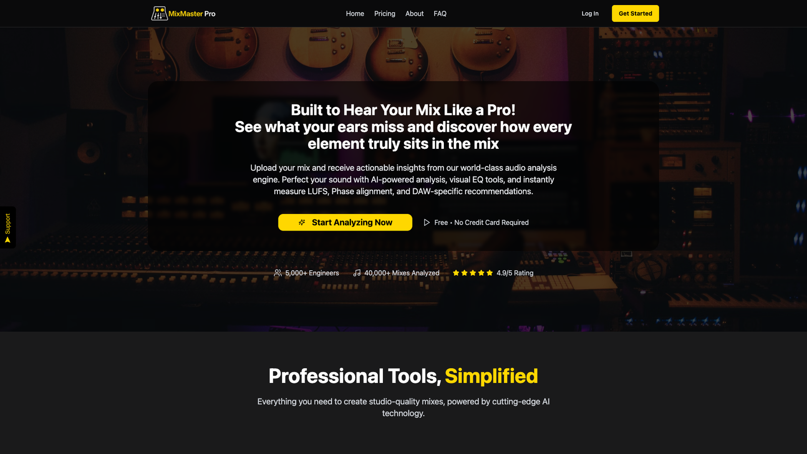 MixMaster Pro — интерфейс нейросети MixMaster Pro — интерфейс нейросети