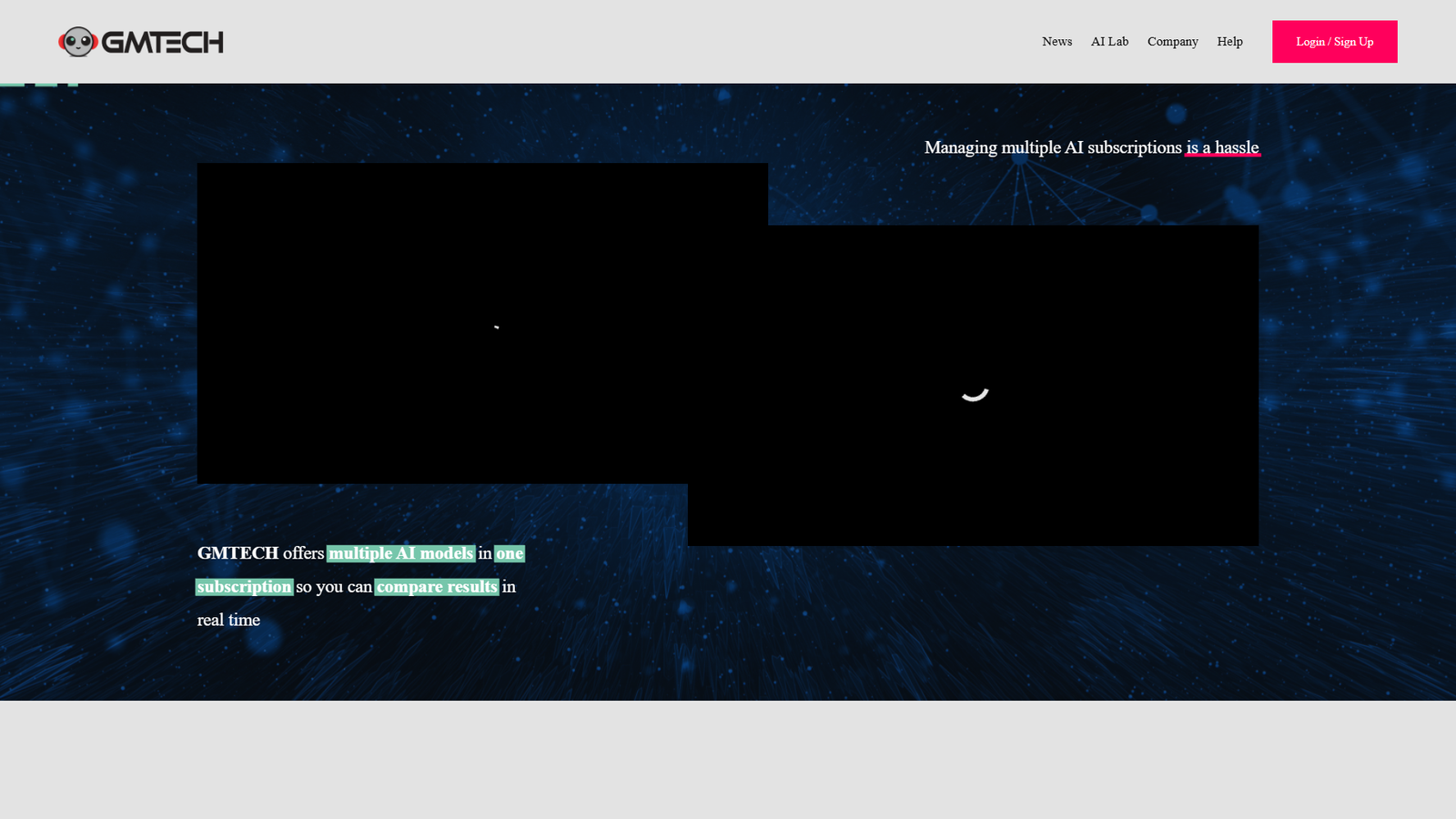 GMTech — интерфейс нейросети GMTech — интерфейс нейросети