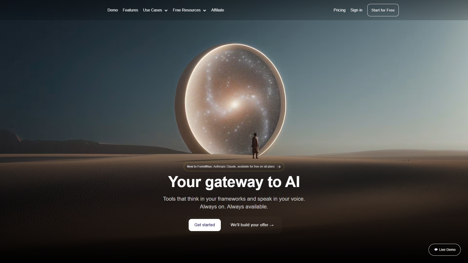 FormWise.AI — интерфейс нейросети FormWise.AI — интерфейс нейросети