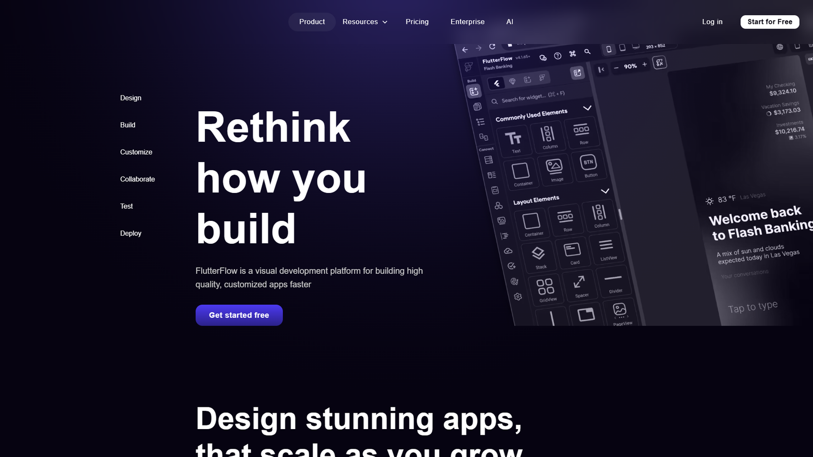 FlutterFlow — интерфейс нейросети FlutterFlow — интерфейс нейросети