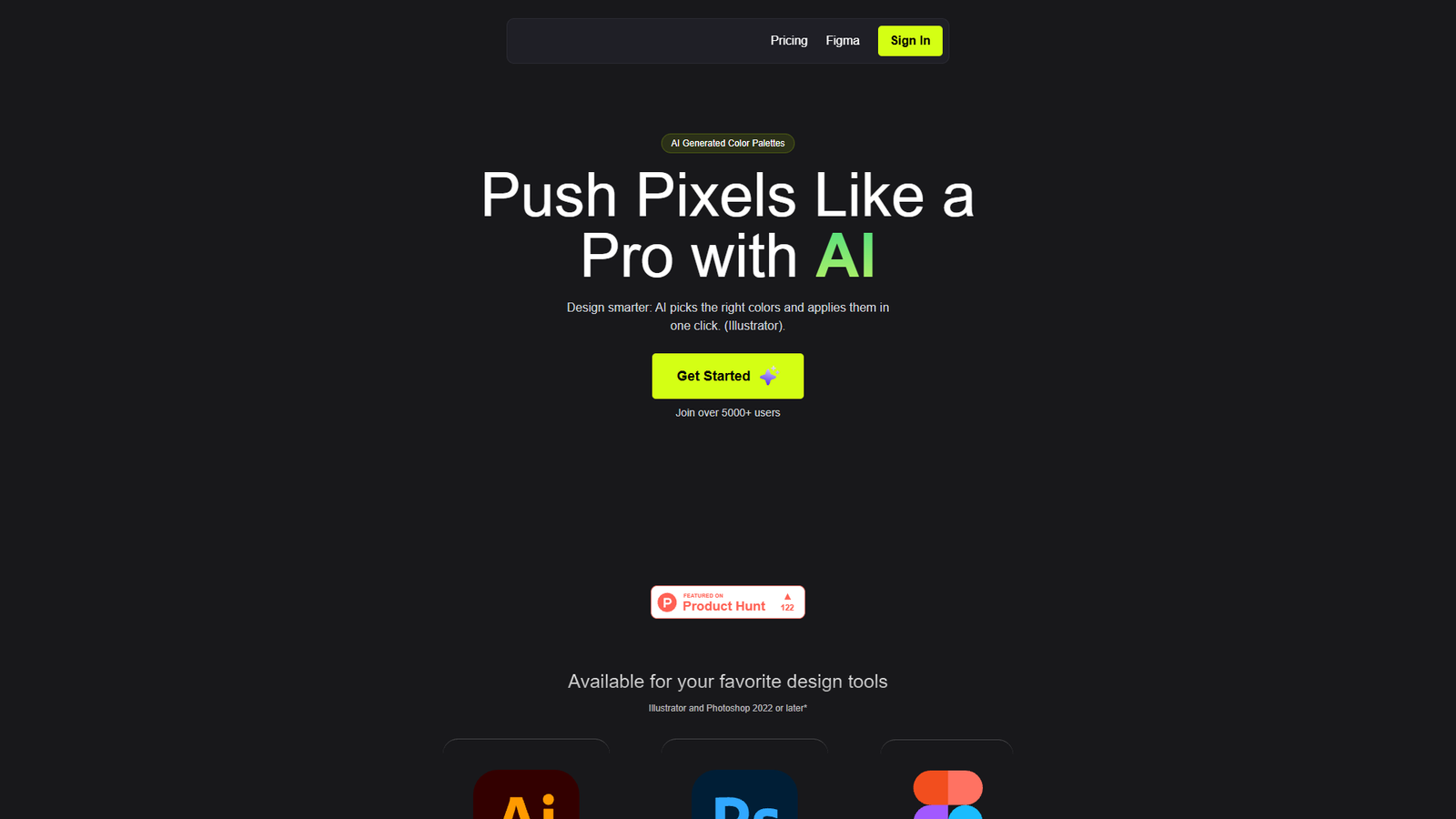 Color Fuse AI — интерфейс нейросети Color Fuse AI — интерфейс нейросети