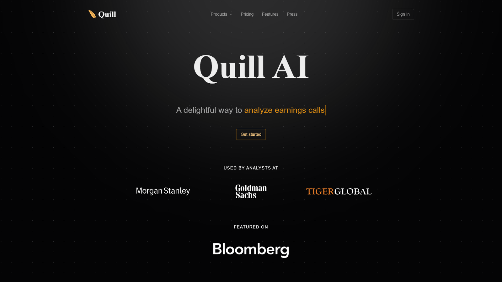 Quill AI — интерфейс нейросети Quill AI — интерфейс нейросети