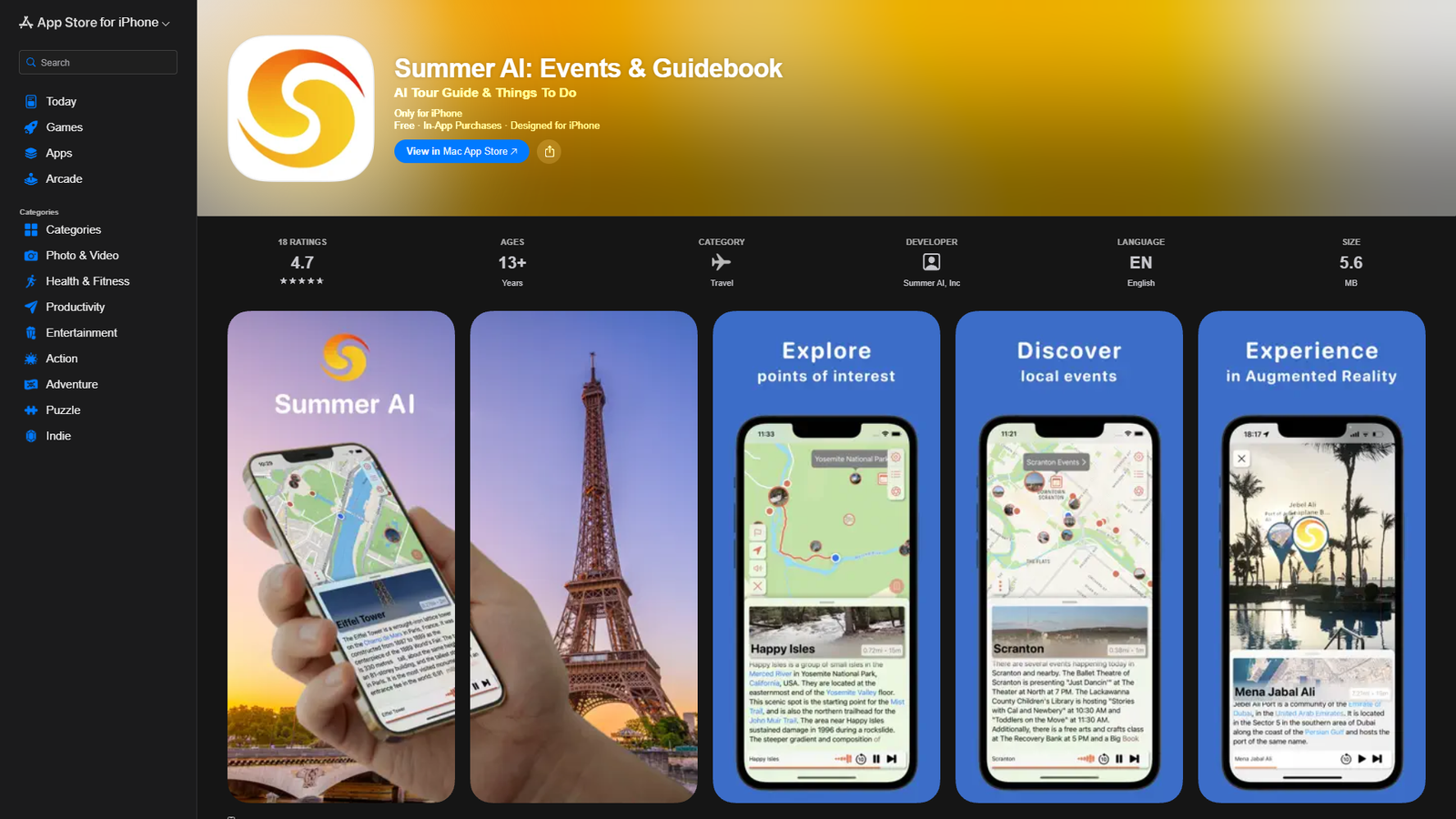 Summer AI Events & Guidebook — интерфейс нейросети Summer AI Events & Guidebook — интерфейс нейросети