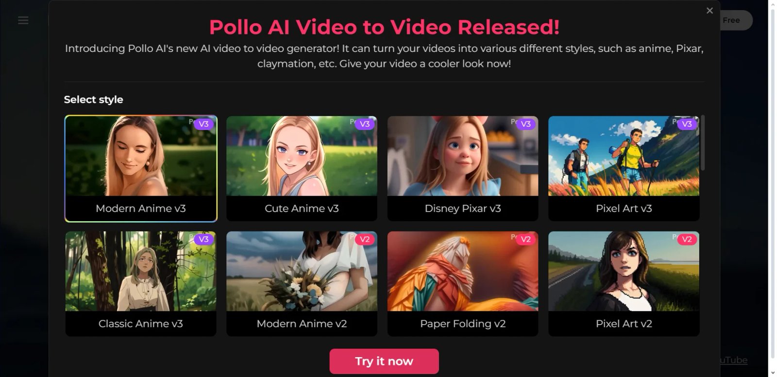 Pollo AI Start