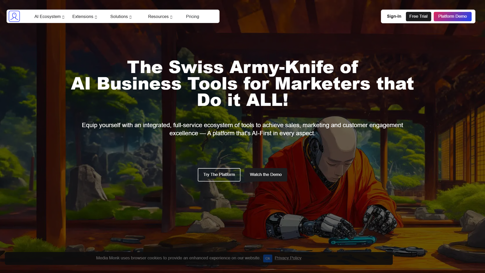 MediaMonk.ai — интерфейс нейросети MediaMonk.ai — интерфейс нейросети