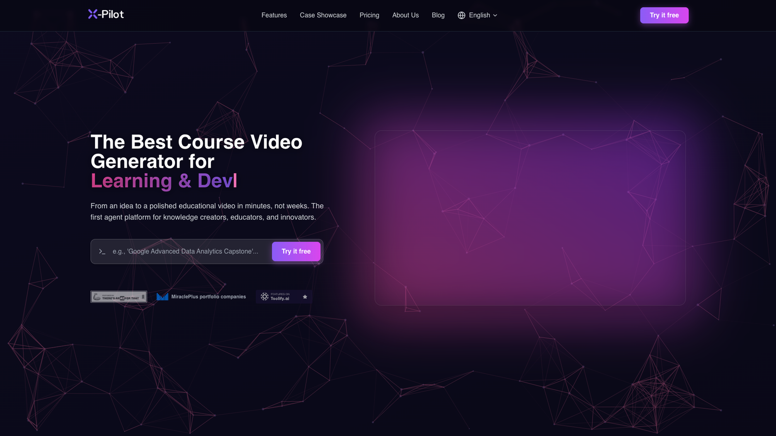 X-Pilot — интерфейс нейросети X-Pilot — интерфейс нейросети