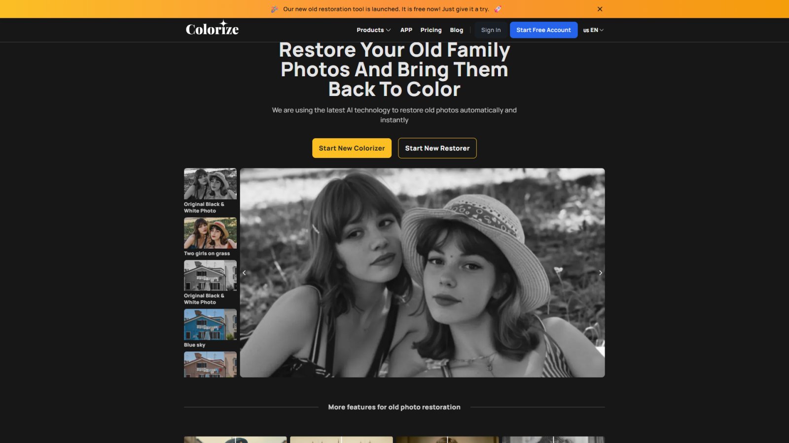 Imagecolorizer нейросеть Главная страница