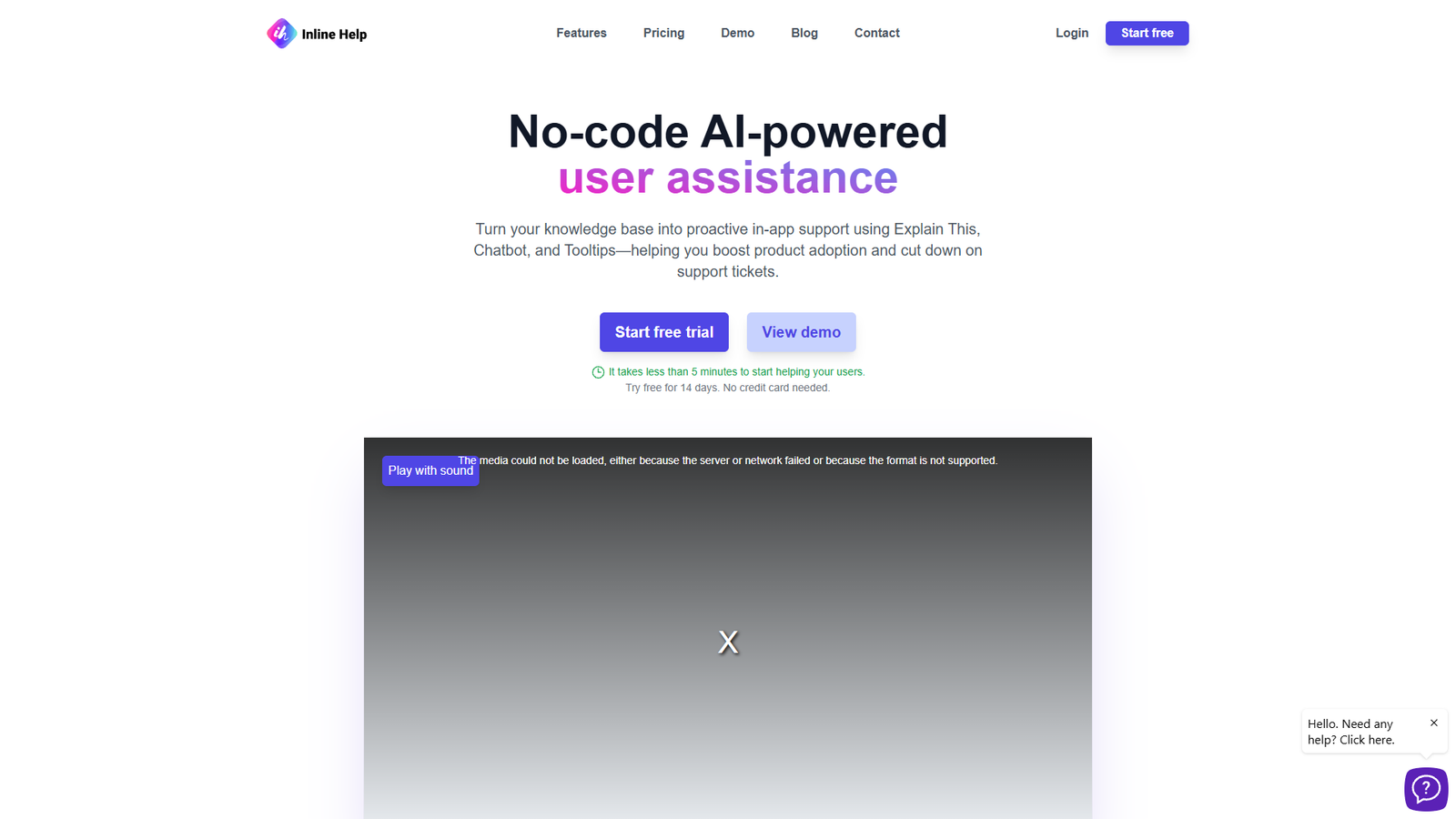 Inline Help — интерфейс нейросети Inline Help — интерфейс нейросети