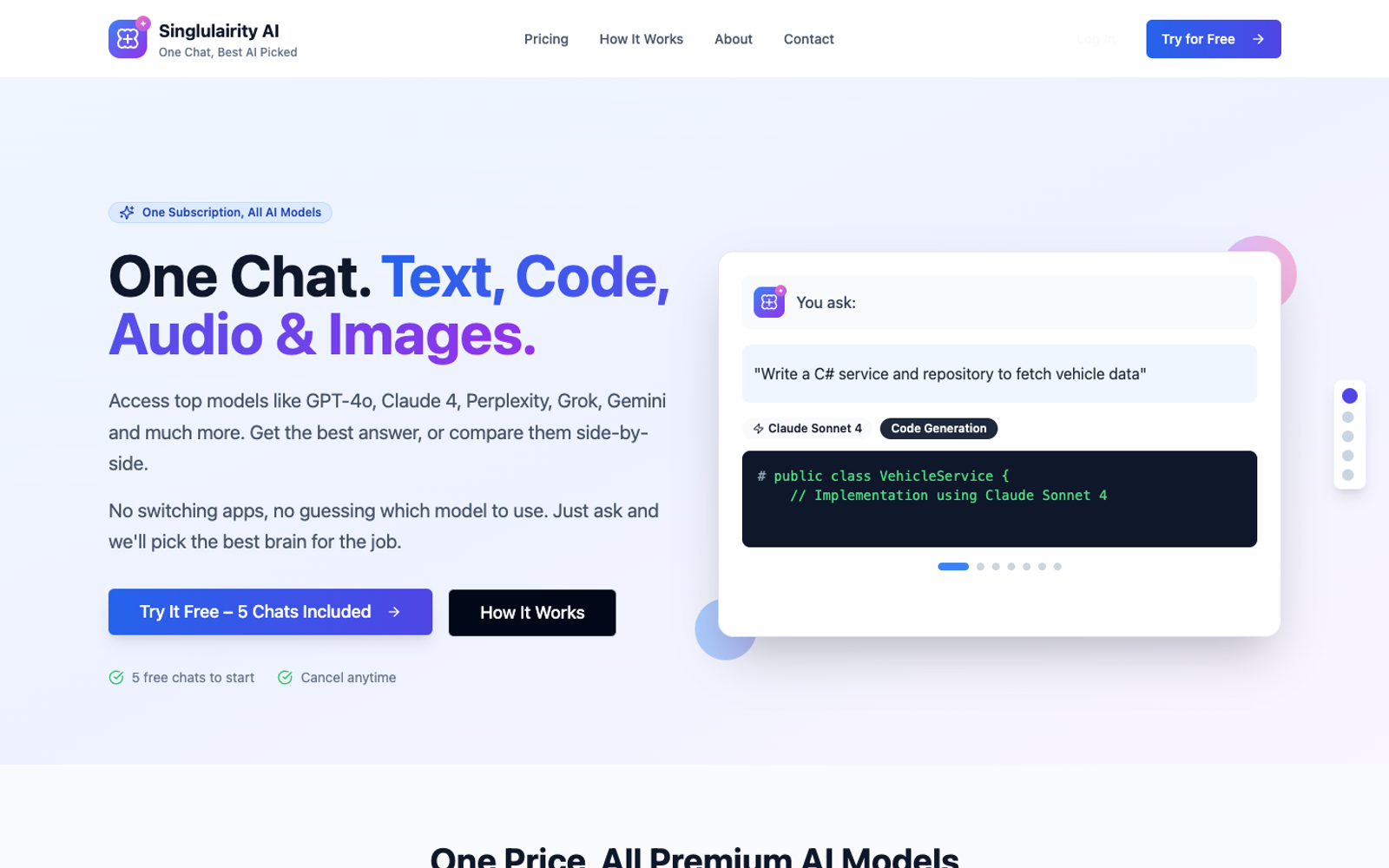 Singularity.ai — интерфейс нейросети Singularity.ai — интерфейс нейросети