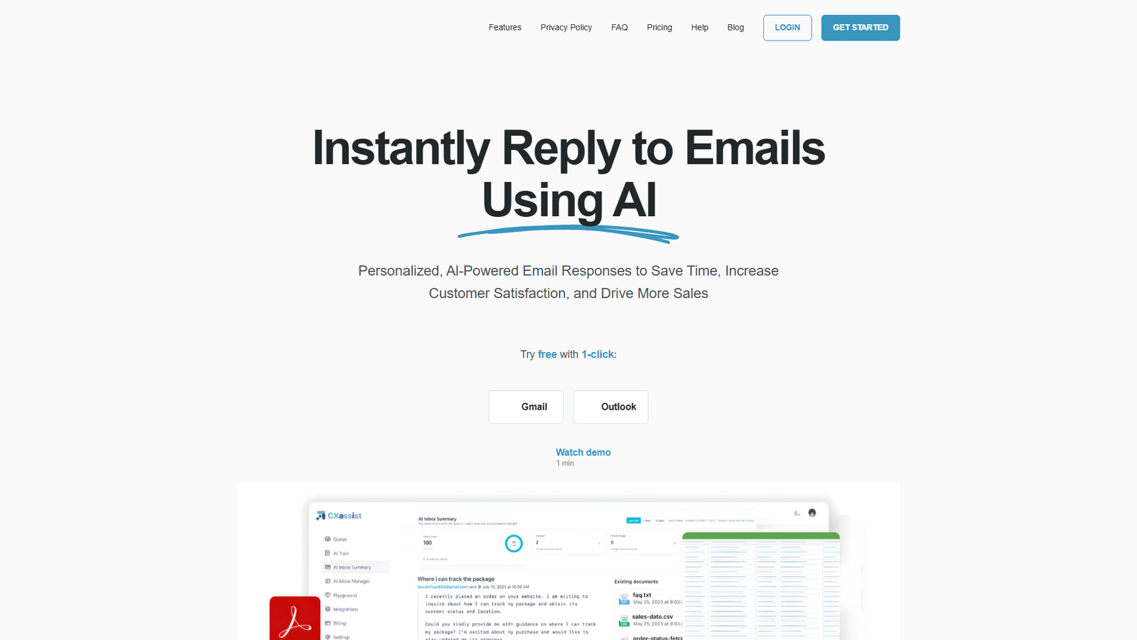 CX Assist — интерфейс нейросети CX Assist — интерфейс нейросети