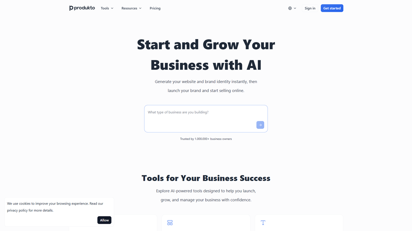 Produkto — интерфейс нейросети Produkto — интерфейс нейросети