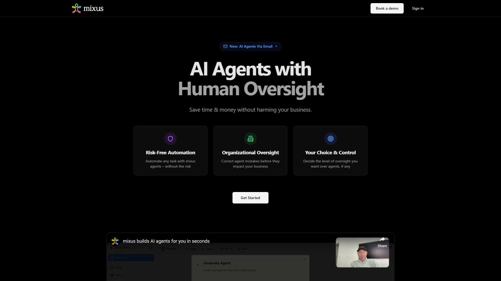 Mixus нейросеть Главная страница