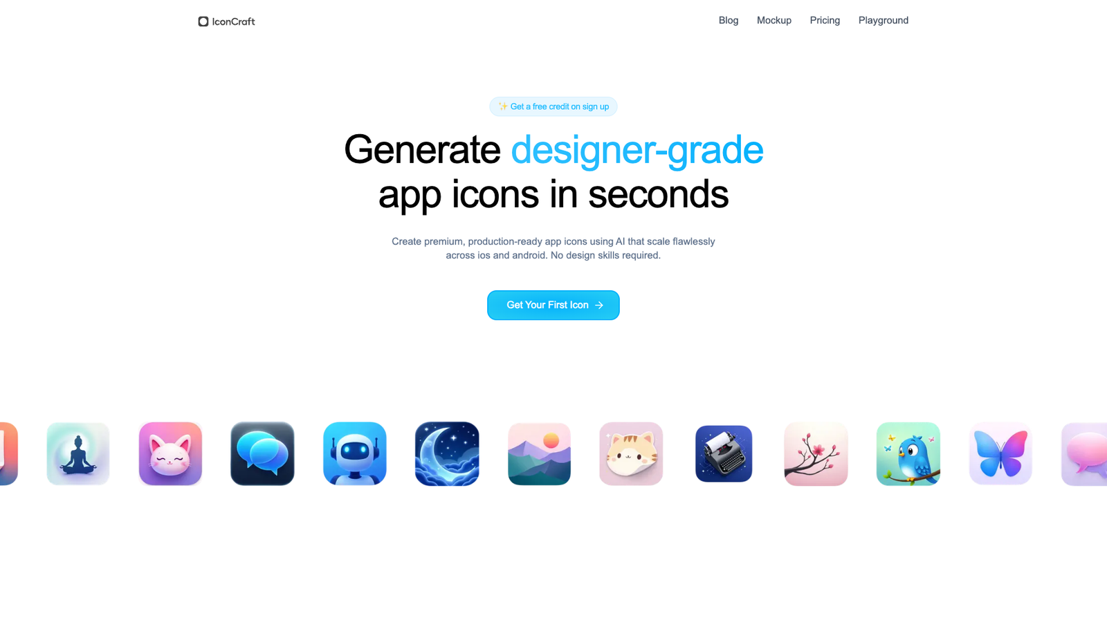 IconCraft — интерфейс нейросети