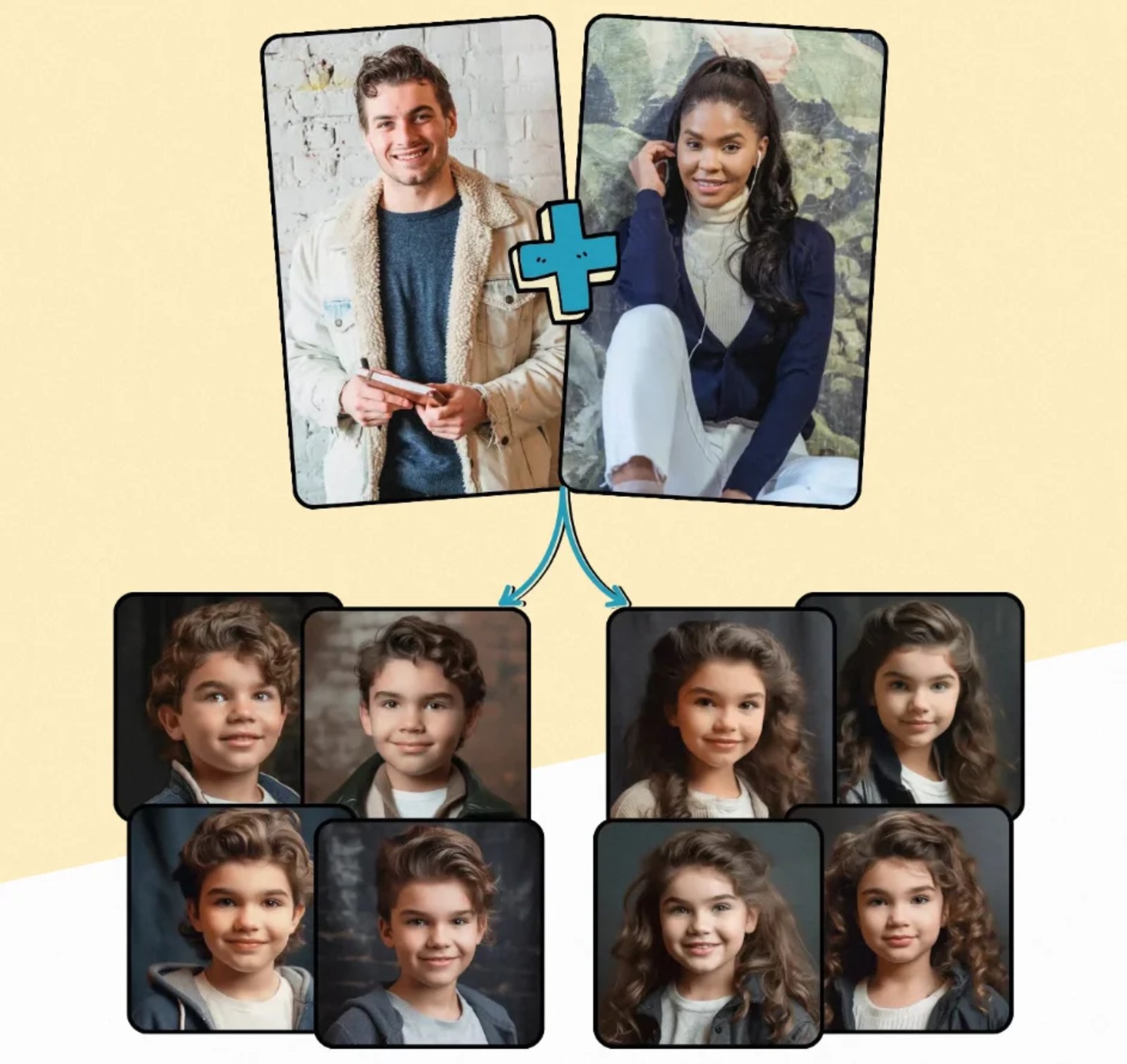 Как будет выглядеть ребенок через нейросеть SeeYourBaby.ai Как будет выглядеть ребенок через нейросеть SeeYourBaby.ai