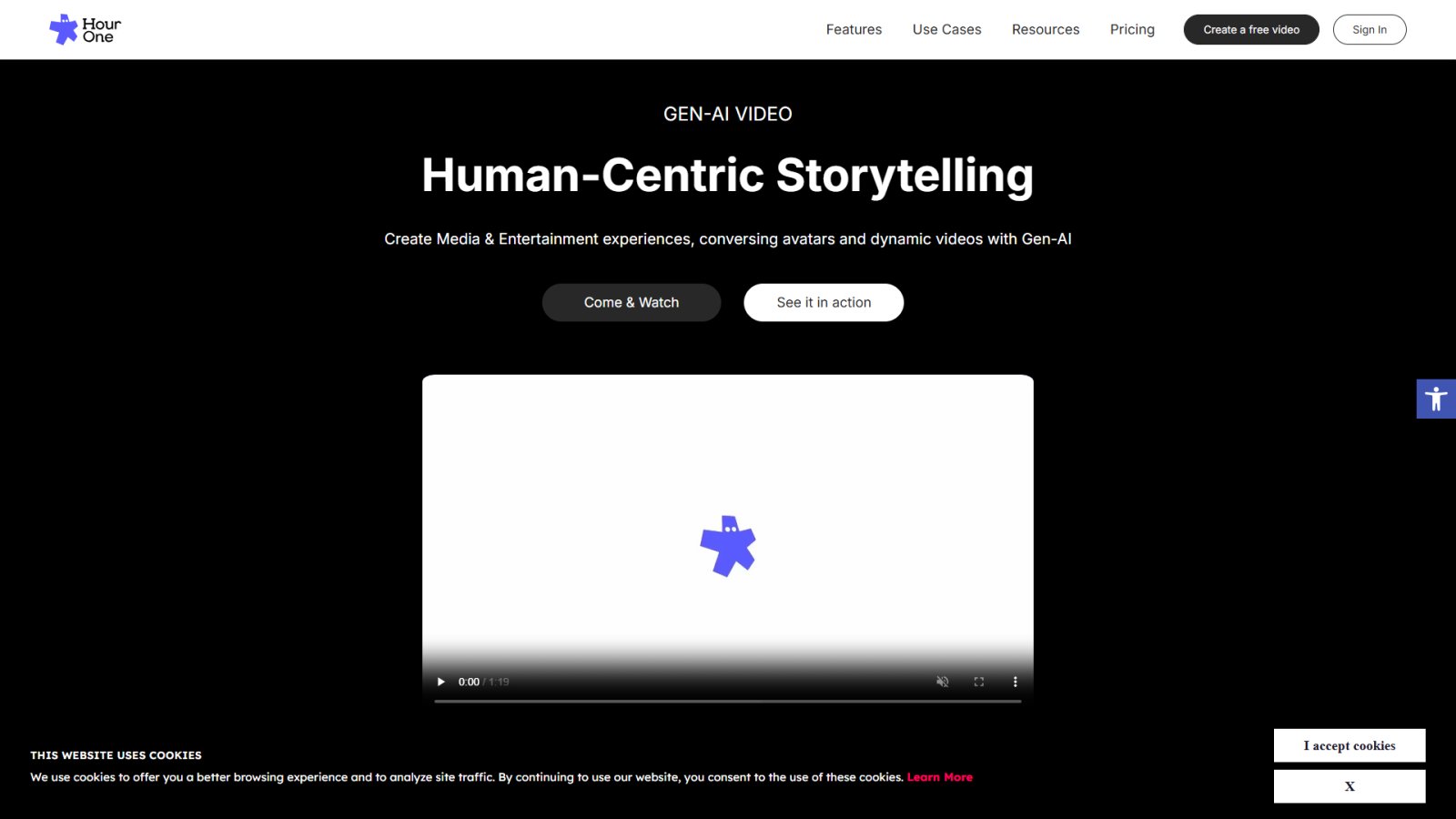 Hour One нейросеть Главная страница Hour One нейросеть Главная страница