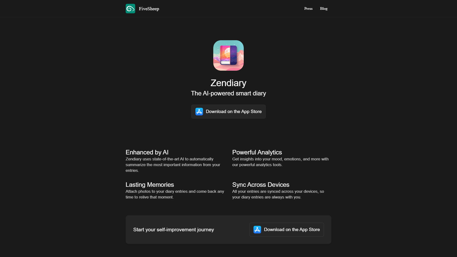 Zendiary — интерфейс нейросети Zendiary — интерфейс нейросети