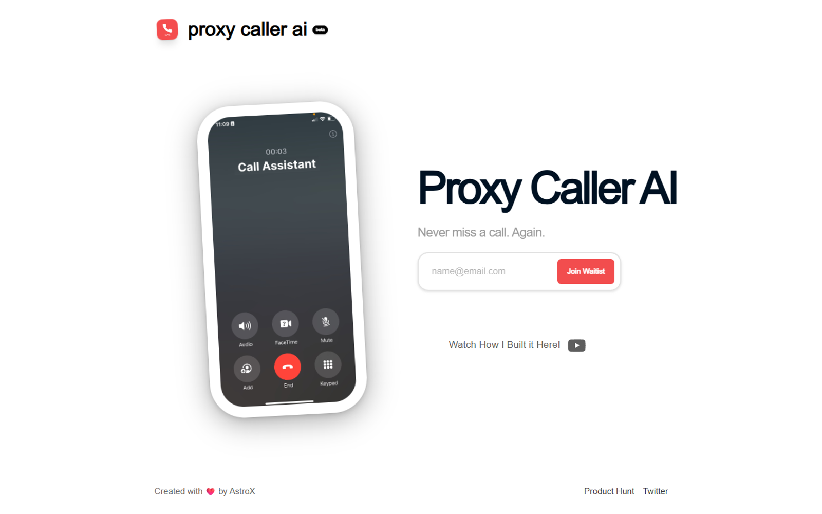 Proxy Caller AI — интерфейс нейросети Proxy Caller AI — интерфейс нейросети
