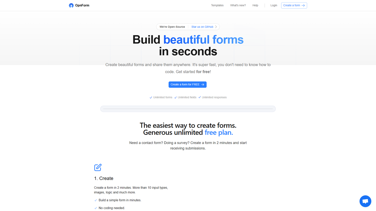 OpnForm — интерфейс нейросети OpnForm — интерфейс нейросети