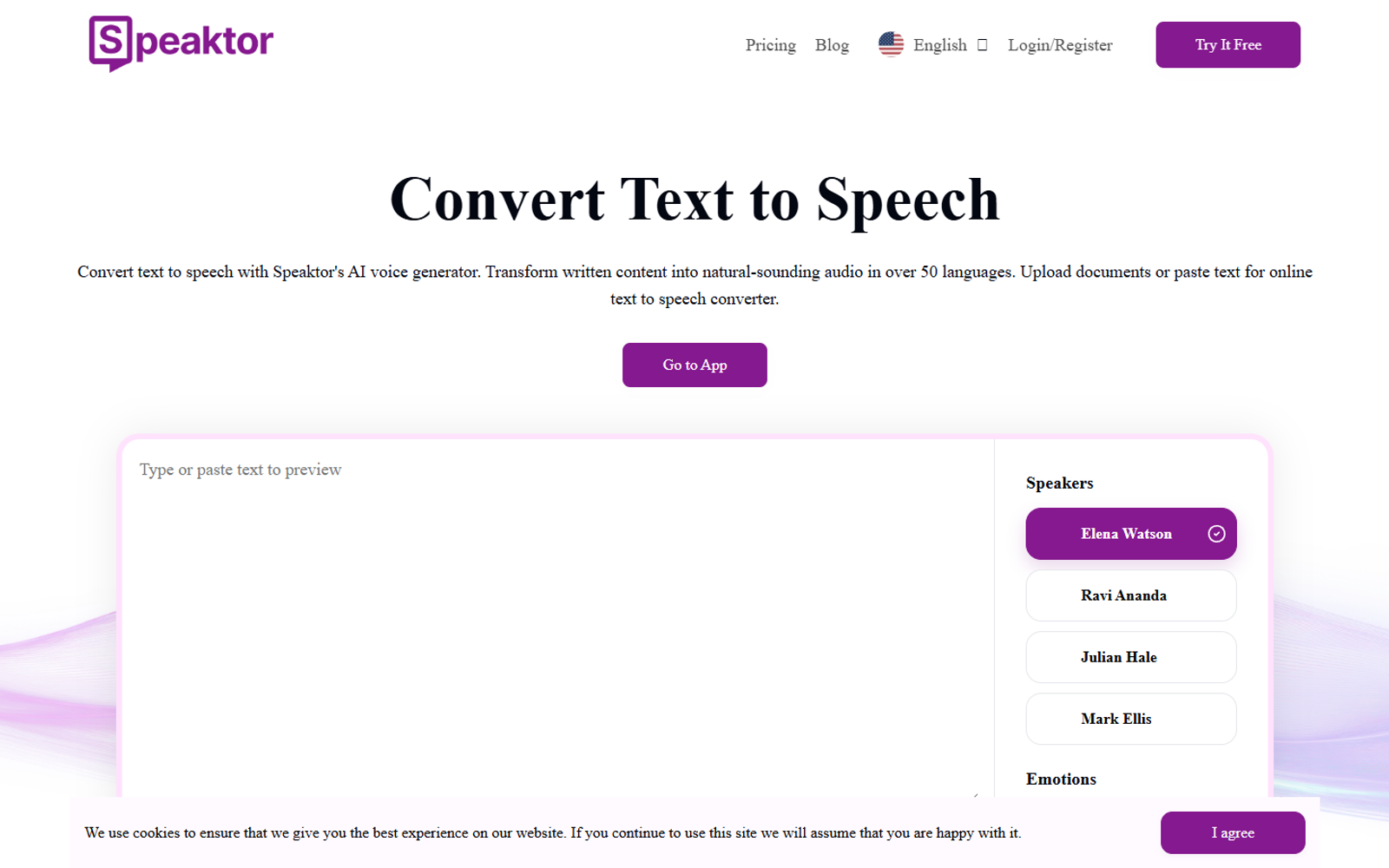Speaktor — интерфейс нейросети Speaktor — интерфейс нейросети