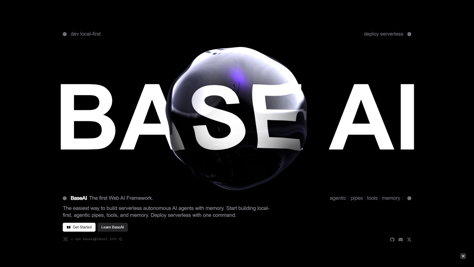 BaseAI — интерфейс нейросети BaseAI — интерфейс нейросети