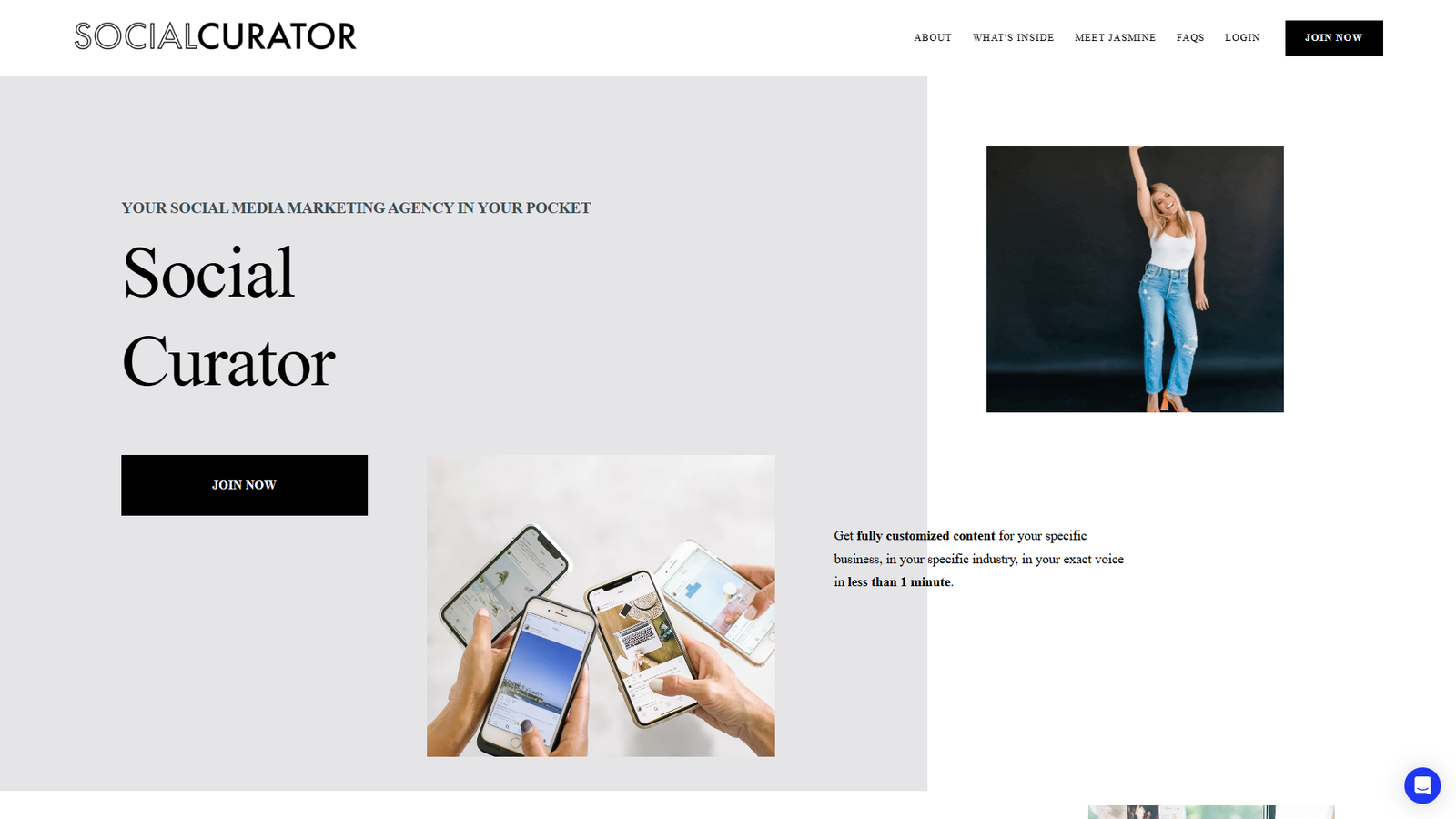 Social Curator — интерфейс нейросети Social Curator — интерфейс нейросети