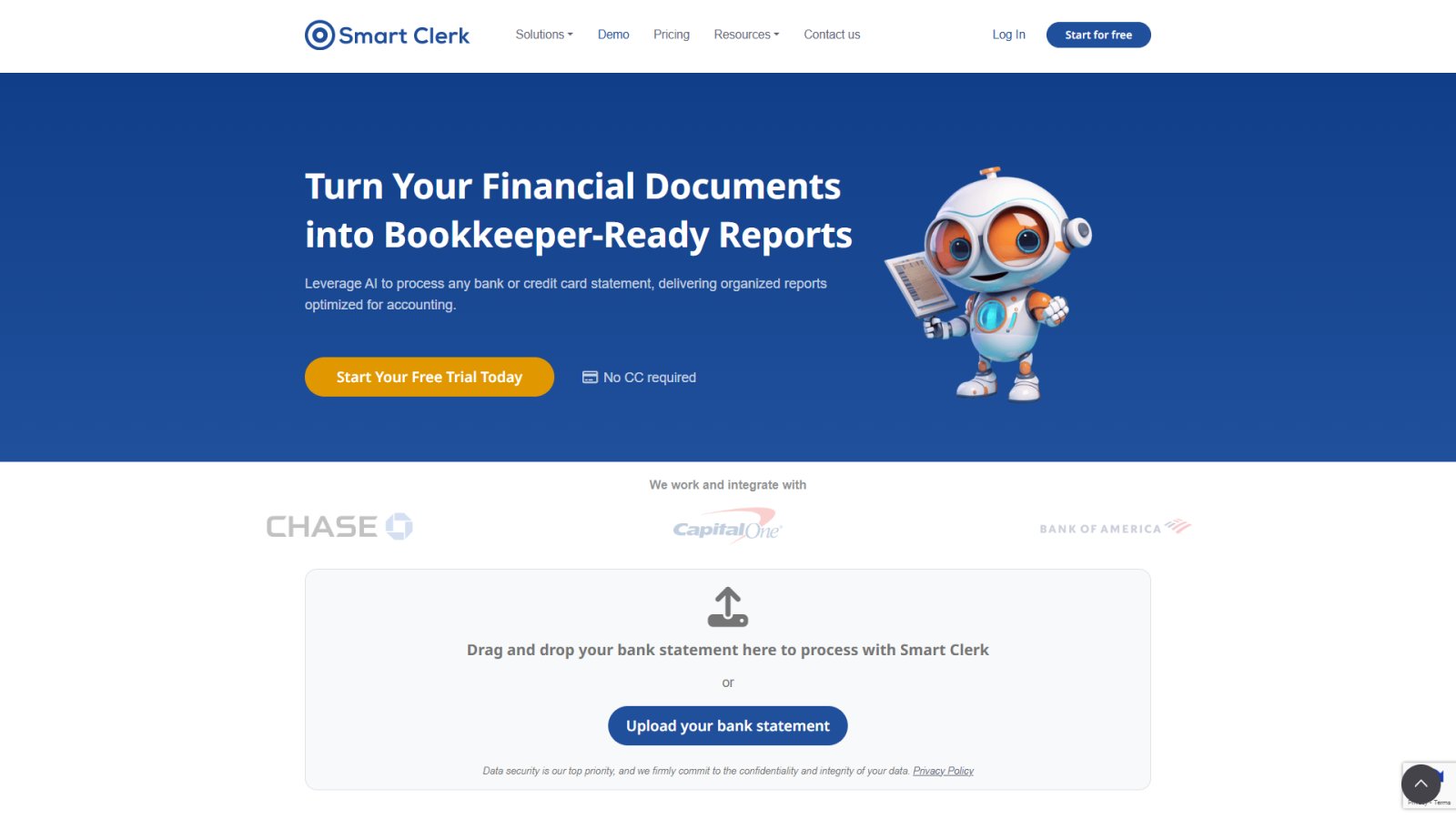 Smart Clerk нейросеть Главная страница