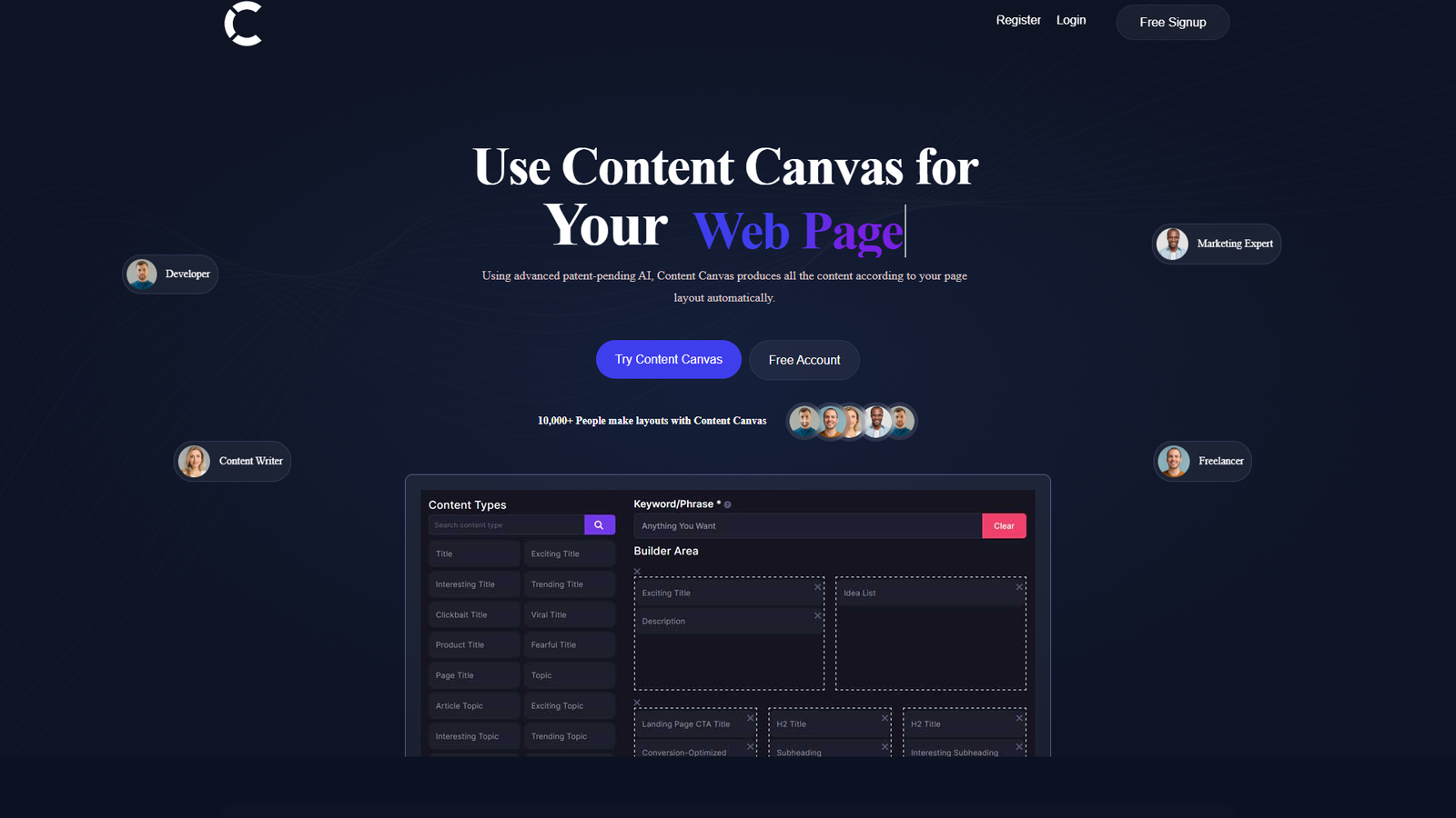 Content Canvas — интерфейс нейросети Content Canvas — интерфейс нейросети