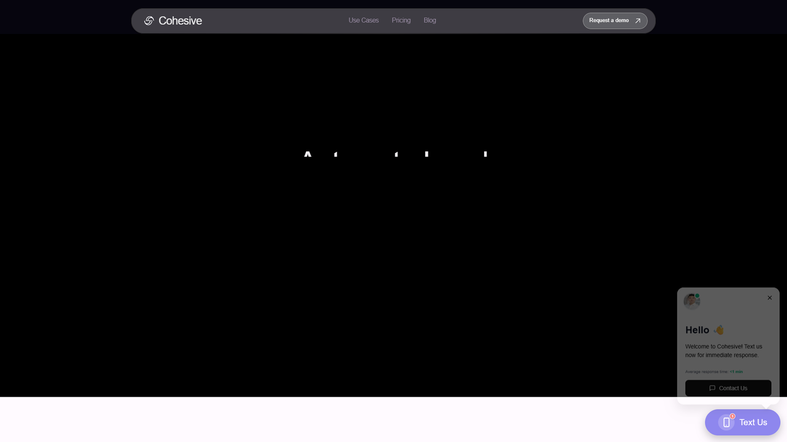 Cohesive AI — интерфейс нейросети Cohesive AI — интерфейс нейросети