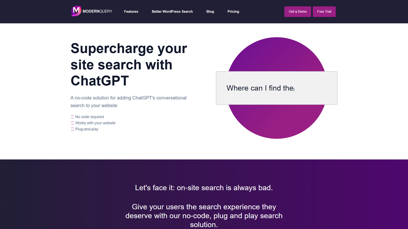 ModernQuery — интерфейс нейросети ModernQuery — интерфейс нейросети