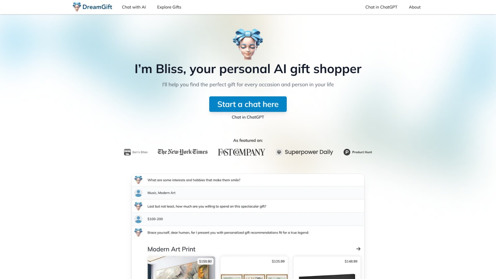 DreamGift нейросеть Главная страница DreamGift нейросеть Главная страница