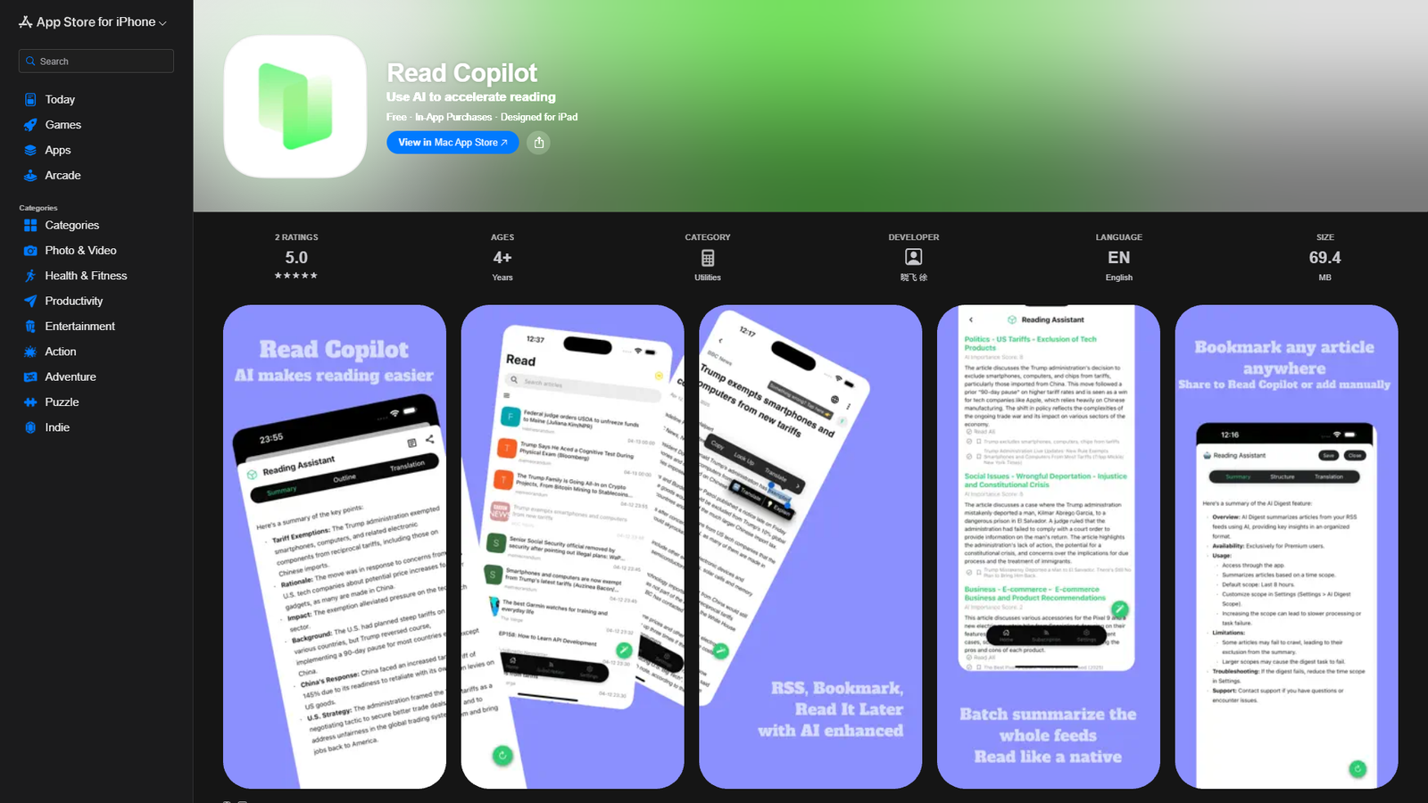 Read Copilot — интерфейс нейросети Read Copilot — интерфейс нейросети