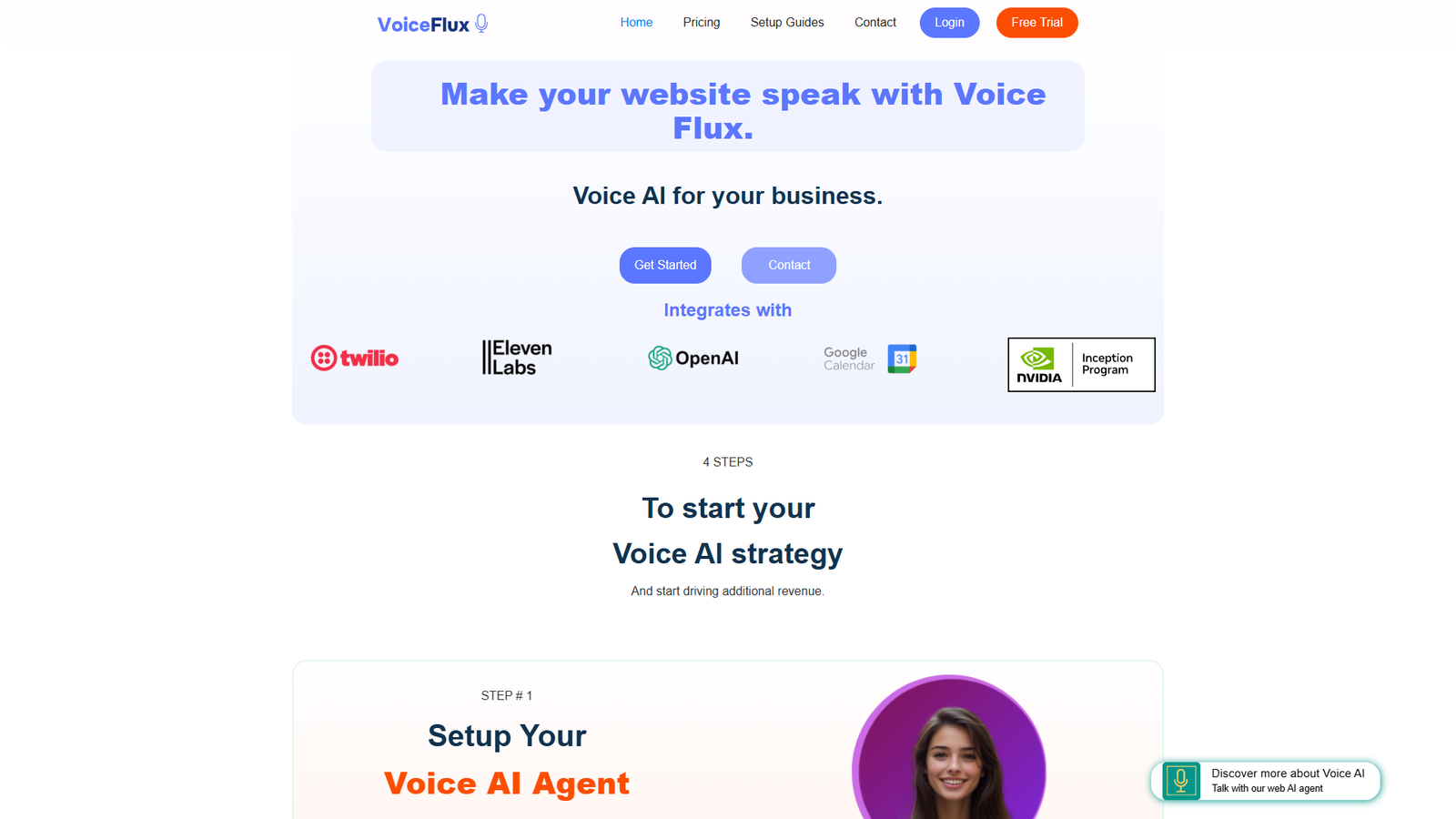 Voice Flux — интерфейс нейросети Voice Flux — интерфейс нейросети