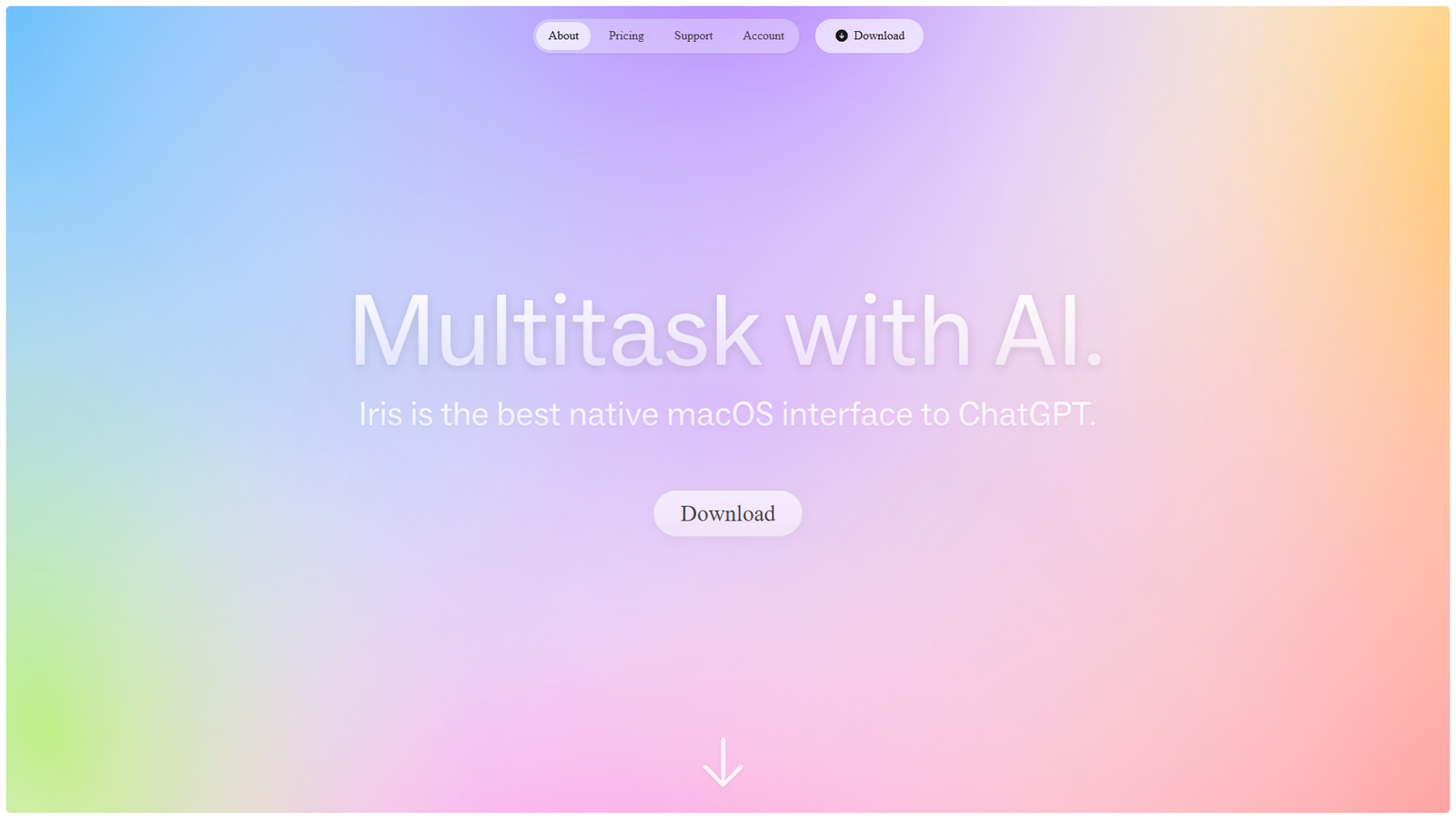 Iris — интерфейс нейросети Iris — интерфейс нейросети