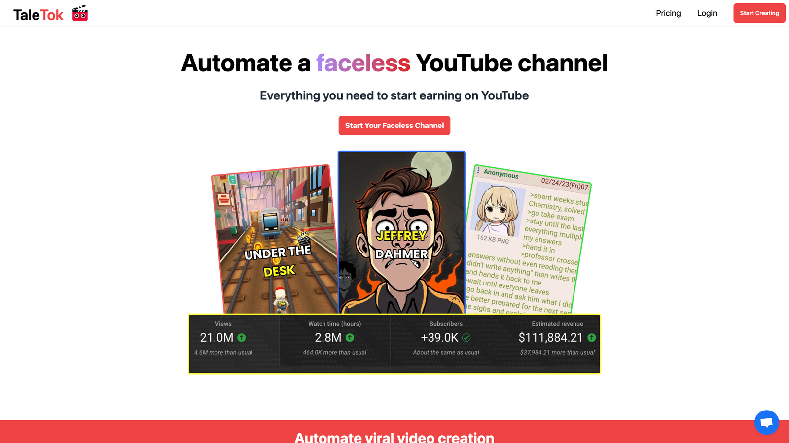 TaleTok — интерфейс нейросети TaleTok — интерфейс нейросети