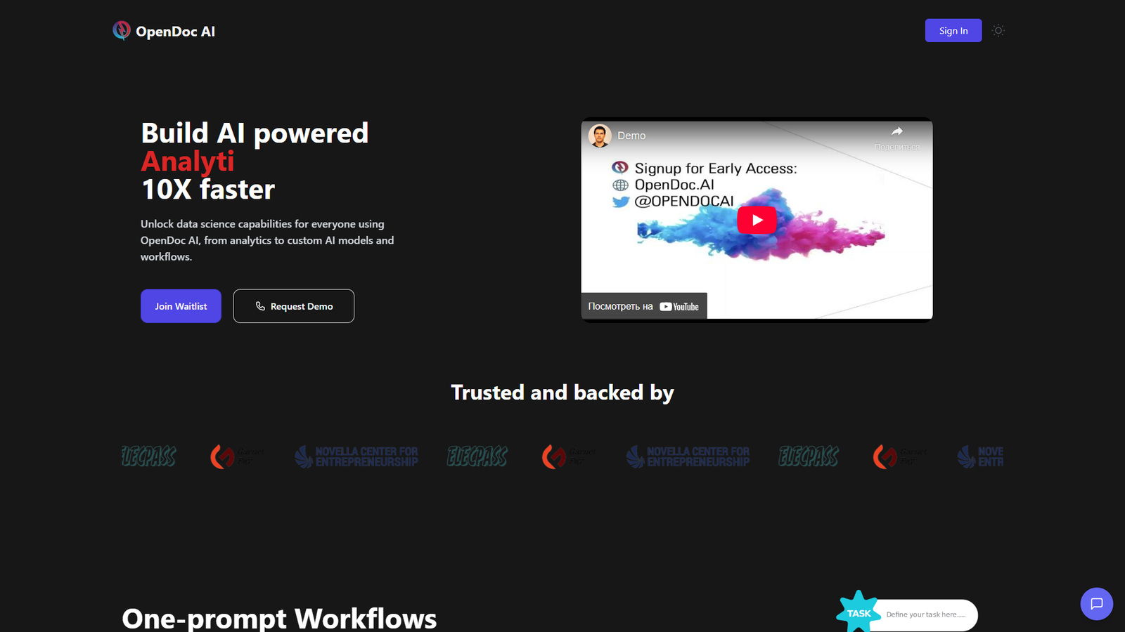 OpenDoc AI — интерфейс нейросети OpenDoc AI — интерфейс нейросети
