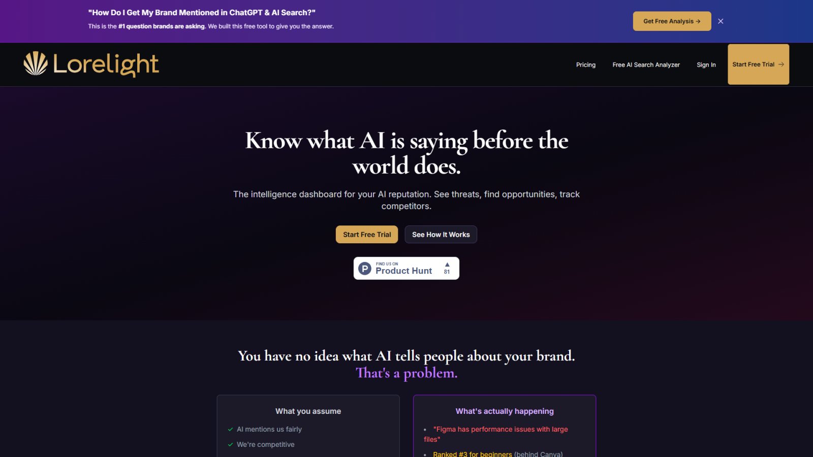 Lorelight нейросеть Главная страница