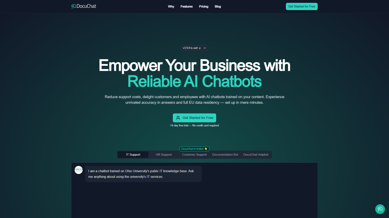 DocuChat — интерфейс нейросети DocuChat — интерфейс нейросети