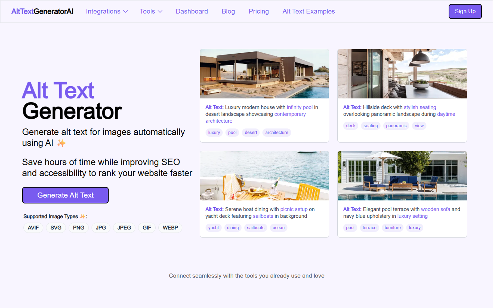 Alt Text Generator — интерфейс нейросети Alt Text Generator — интерфейс нейросети