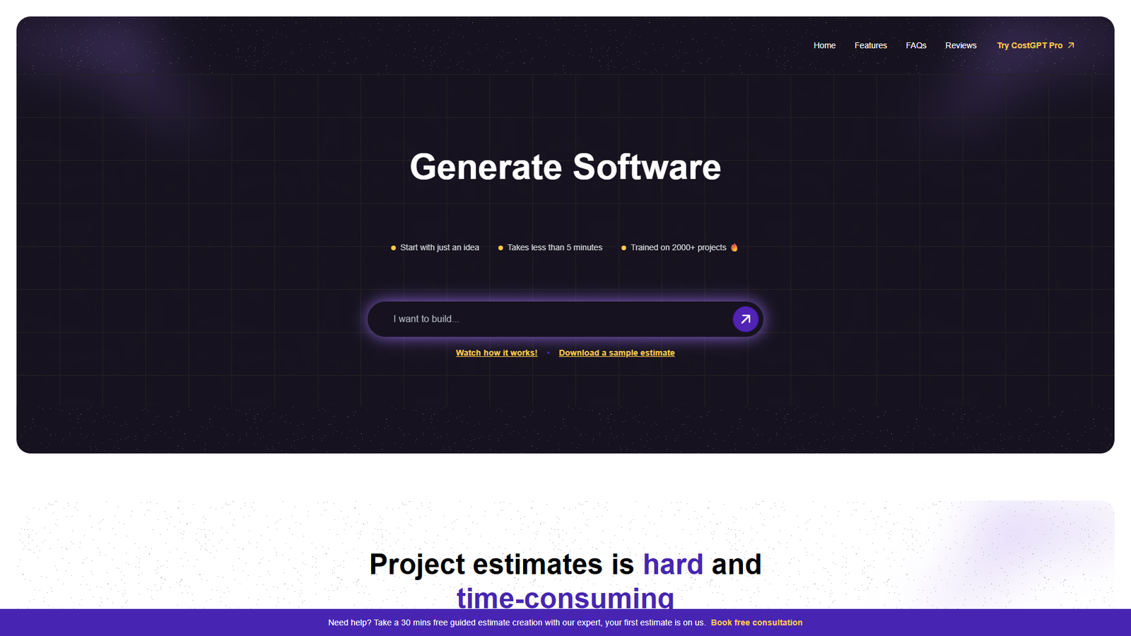 CostGPT AI — интерфейс нейросети CostGPT AI — интерфейс нейросети