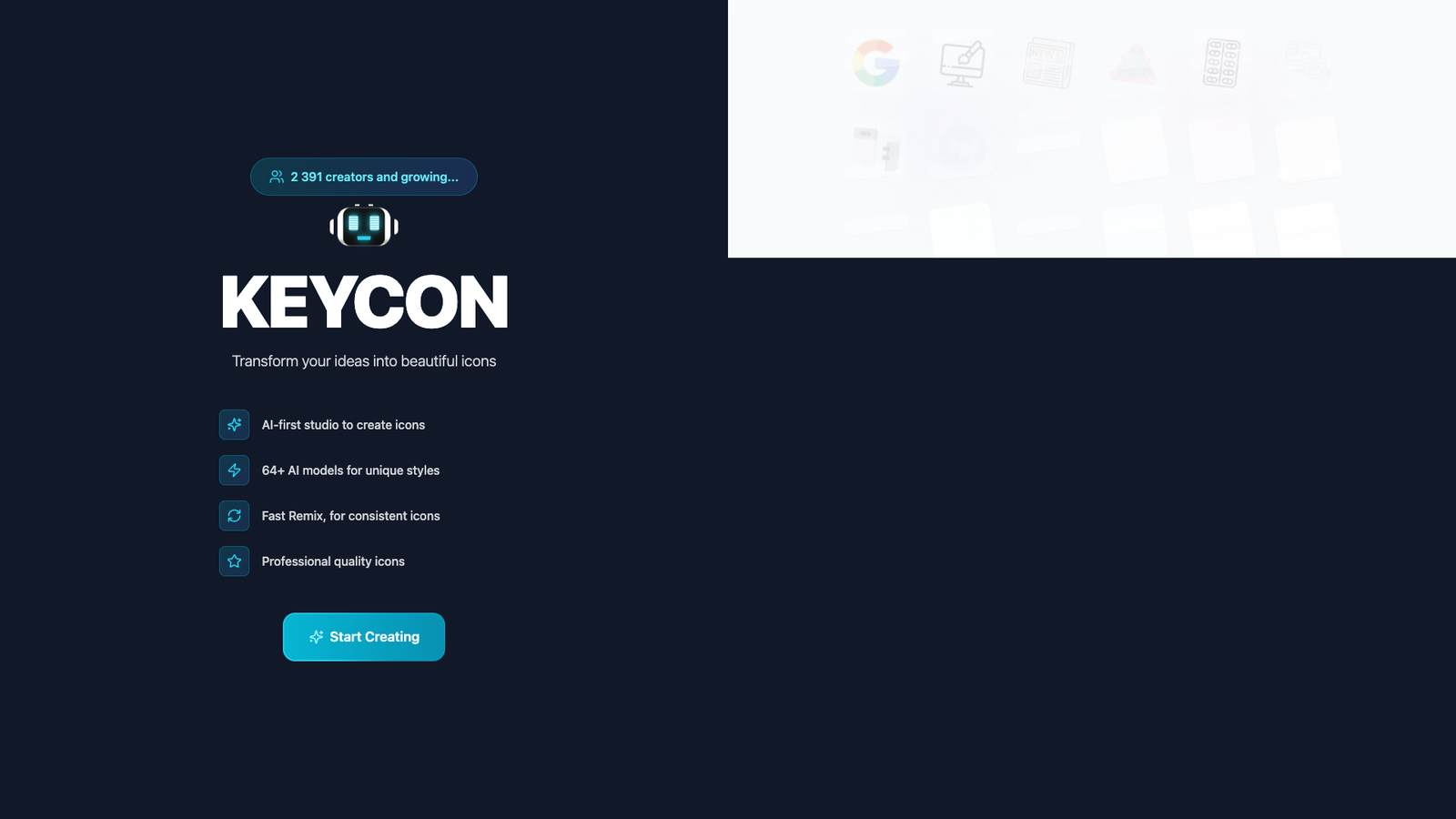 Keycon — интерфейс нейросети Keycon — интерфейс нейросети