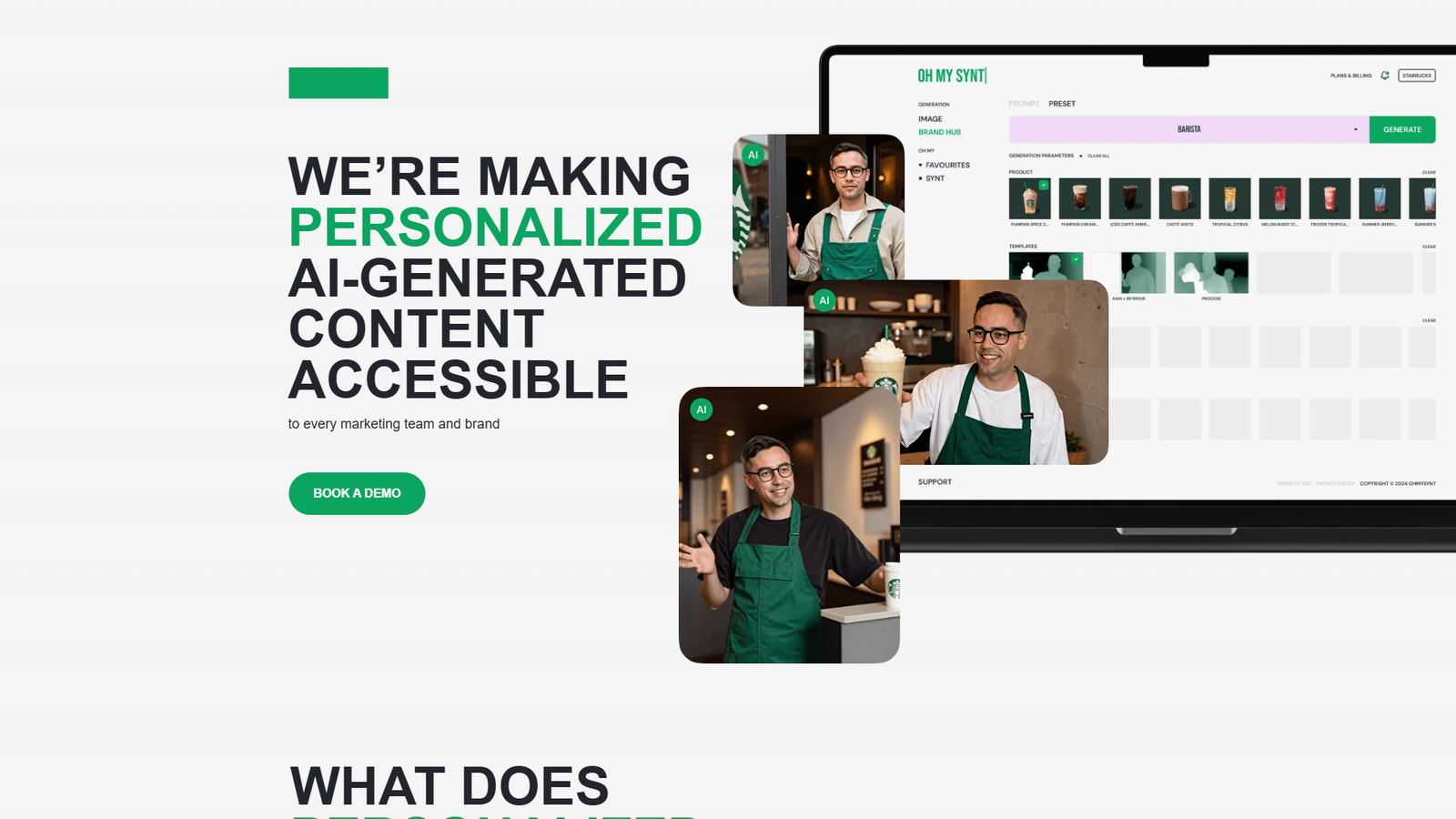 OHMYSYNT — интерфейс нейросети OHMYSYNT — интерфейс нейросети