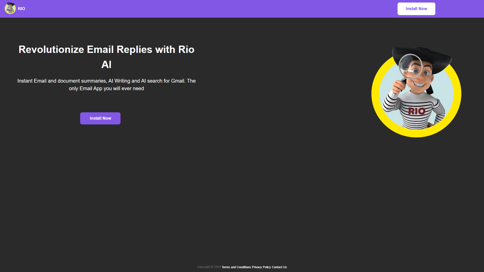 Rio AI — интерфейс нейросети Rio AI — интерфейс нейросети