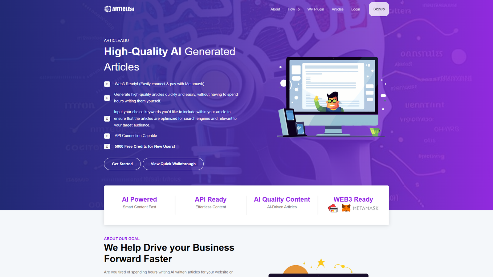ArticleAI.io — интерфейс нейросети ArticleAI.io — интерфейс нейросети