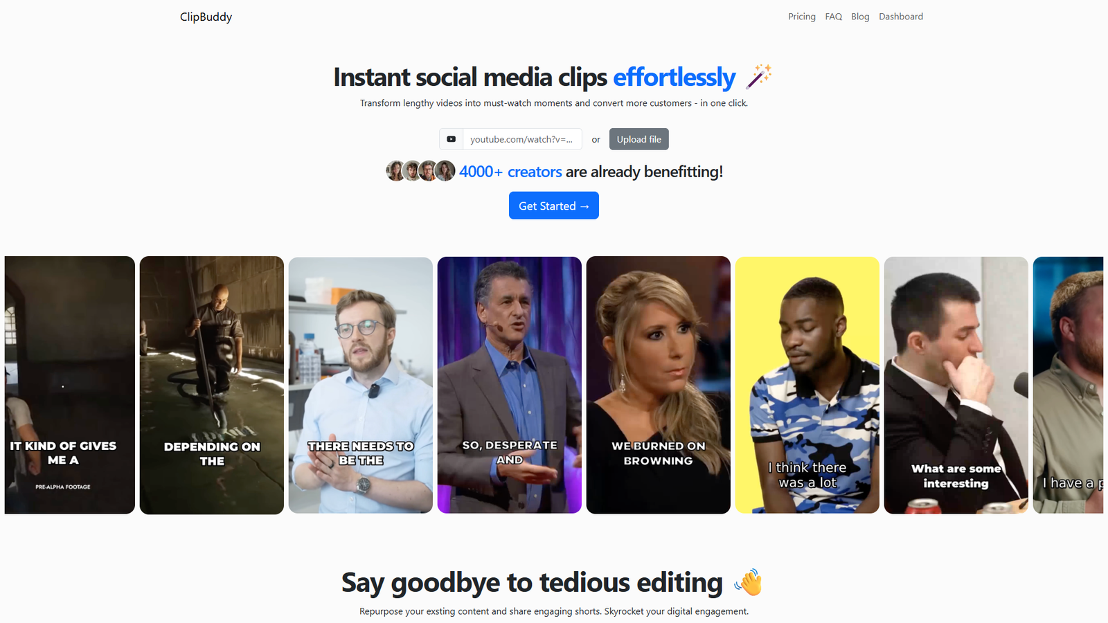 ClipBuddy — интерфейс нейросети ClipBuddy — интерфейс нейросети