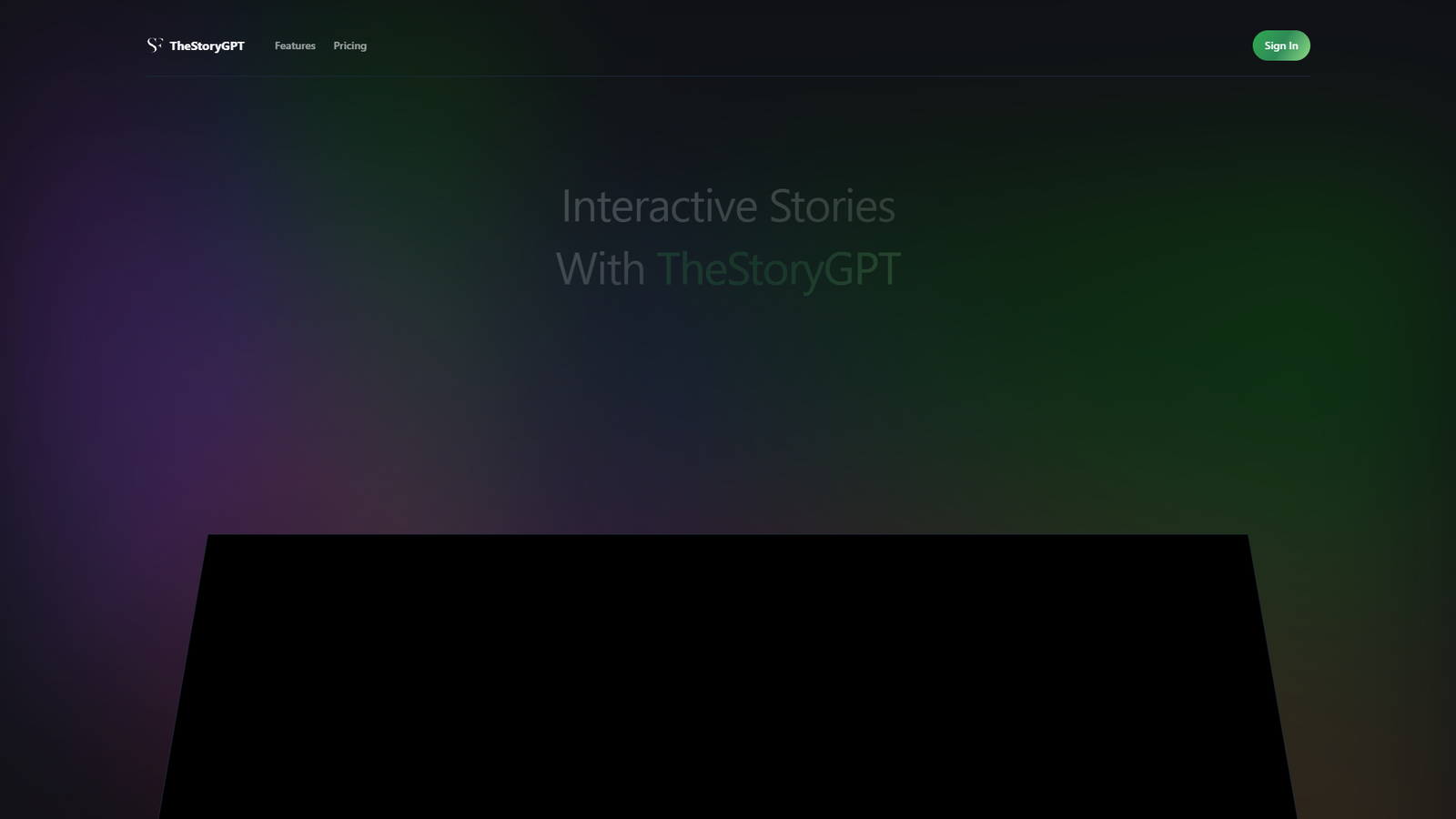 TheStoryGPT — интерфейс нейросети TheStoryGPT — интерфейс нейросети