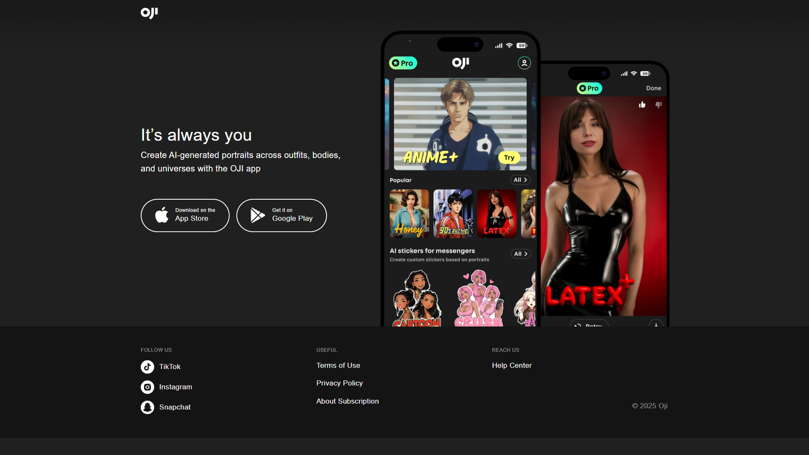 Oji — интерфейс нейросети Oji — интерфейс нейросети