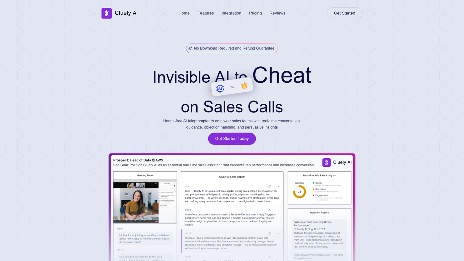 Cluely AI — интерфейс нейросети Cluely AI — интерфейс нейросети